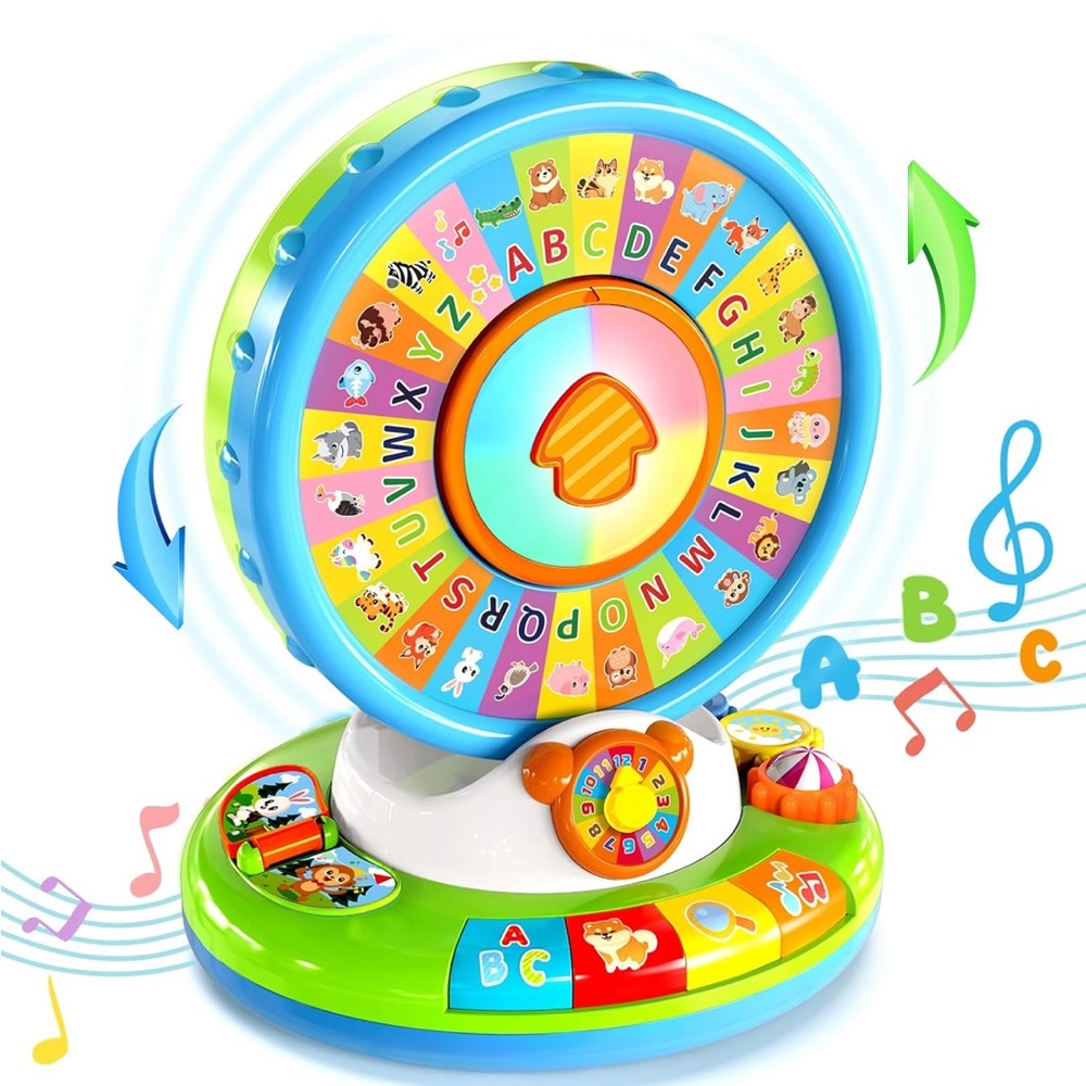 Interactive Learning Toy 6Mode Letter Recognition Animal Exploration Educational